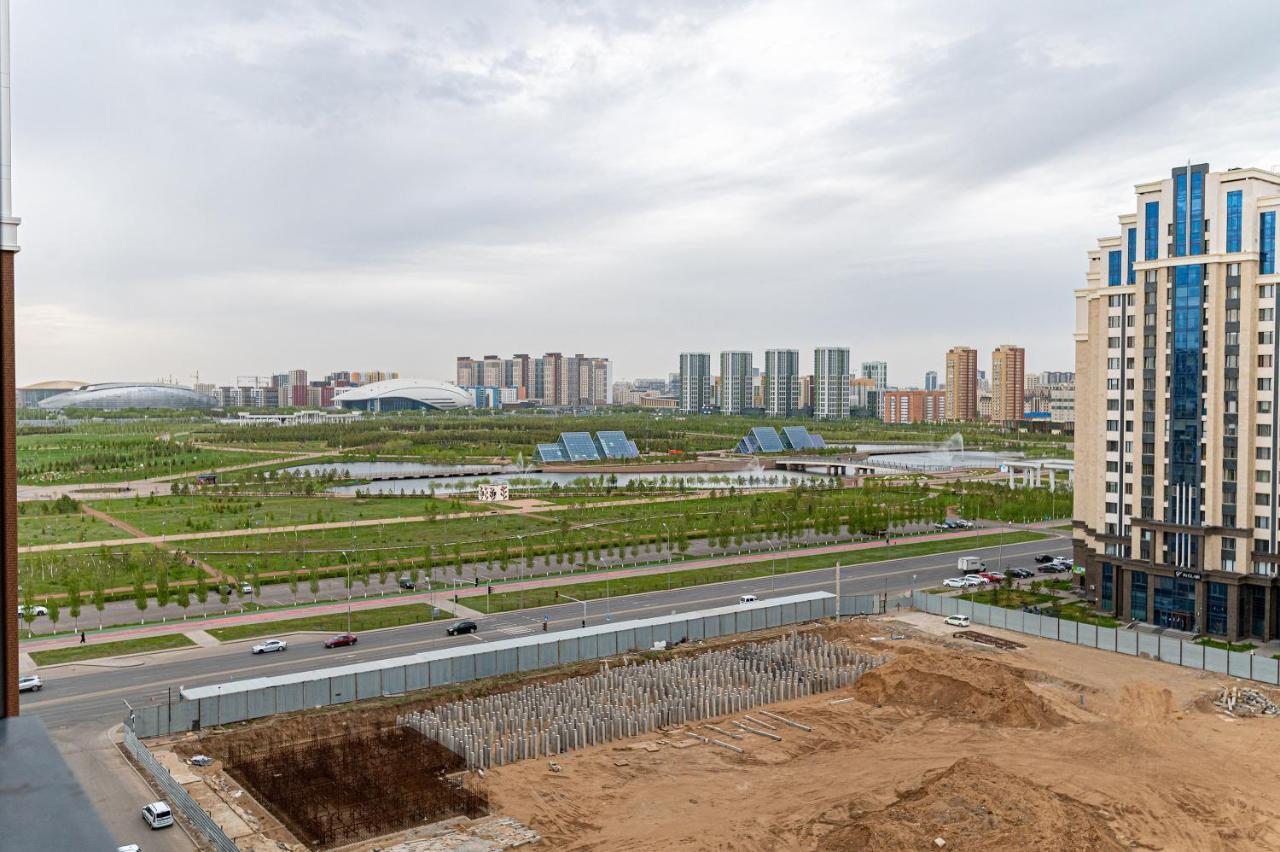 Шикарная Квартира На Против Сада Astana Exteriér fotografie